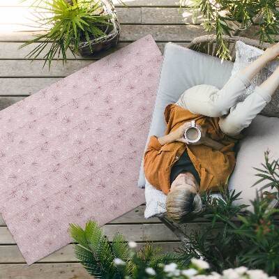 Tapis vinyle d’extérieur Motif décoratif régulier