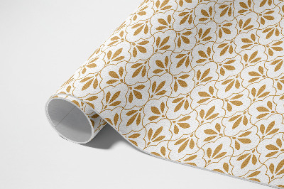 Tapis vinyle d’extérieur Feuilles décoratives, motif régulier