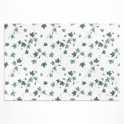 Tapis vinyle d’extérieur Petites feuilles, motifs végétaux
