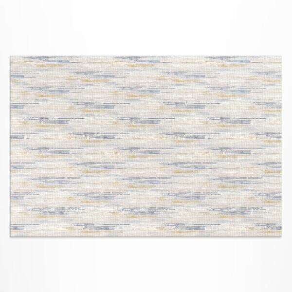 Tapis vinyle d’extérieur Lignes abstraites et délicates peintes