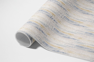 Tapis vinyle d’extérieur Lignes abstraites et délicates peintes