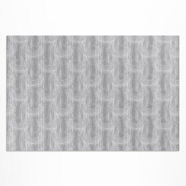 Tapis vinyle d’extérieur Rayures régulières de style bohème