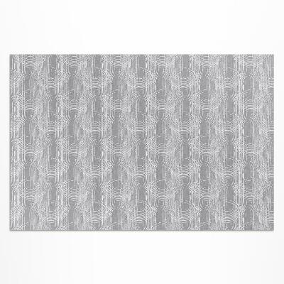 Tapis vinyle d’extérieur Rayures régulières de style bohème