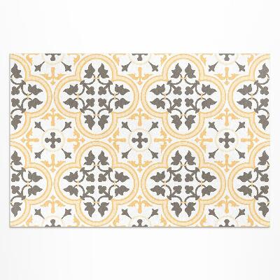 Tapis vinyle d’extérieur Carreaux portugais de style estival