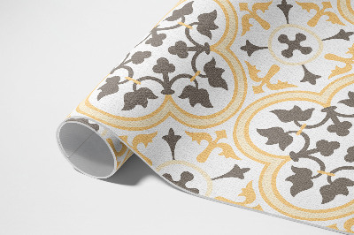 Tapis vinyle d’extérieur Carreaux portugais de style estival