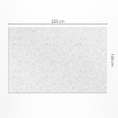 Tapis vinyle d’extérieur Pierre décorative légère, grès délicat