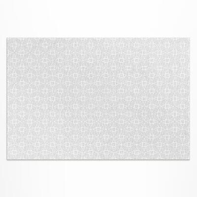 Tapis vinyle d’extérieur Décoration minimaliste à motifs linéaires