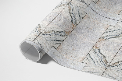 Tapis vinyle d’extérieur Carreaux de pierre décoratifs