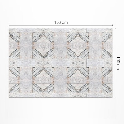 Tapis vinyle d’extérieur Carreaux de pierre décoratifs