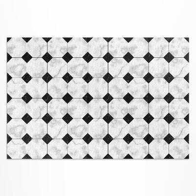 Tapis vinyle d’extérieur Modèles de carreaux de marbre à la mode