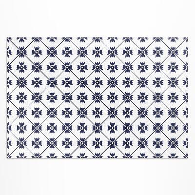 Tapis vinyle d’extérieur Carreaux décoratifs en mosaïque ornementale