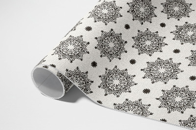 Tapis vinyle d’extérieur Petits mandalas motif bohème oriental