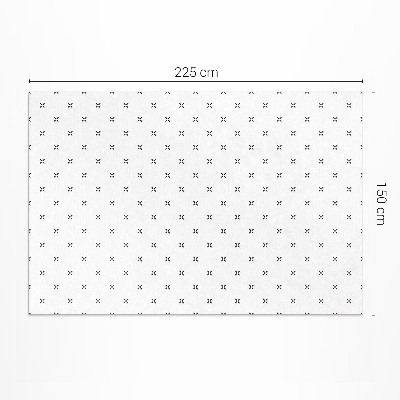 Tapis vinyle d’extérieur Motif bohème minimaliste