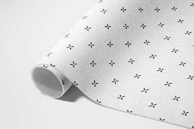 Tapis vinyle d’extérieur Motif bohème minimaliste