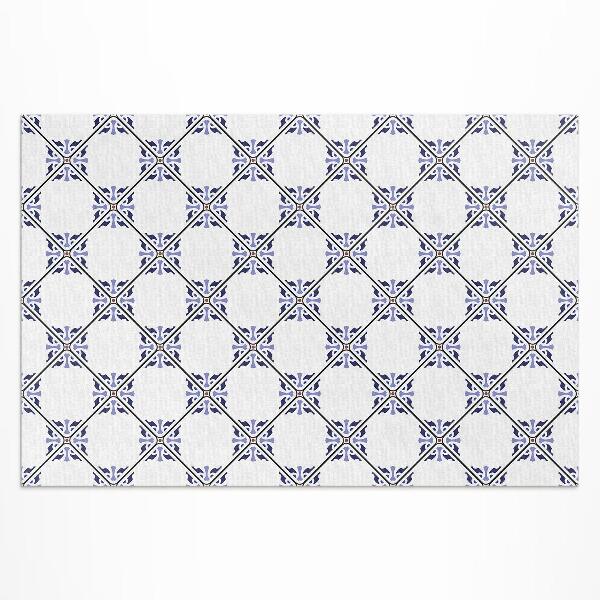 Tapis vinyle d’extérieur Carreaux décoratifs grecs