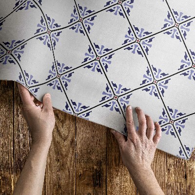 Tapis vinyle d’extérieur Carreaux décoratifs grecs