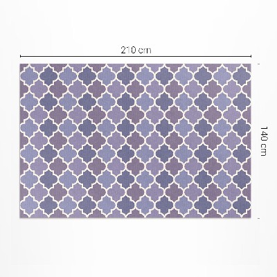 Tapis vinyle d’extérieur Carreaux élégants, mosaïque élégante