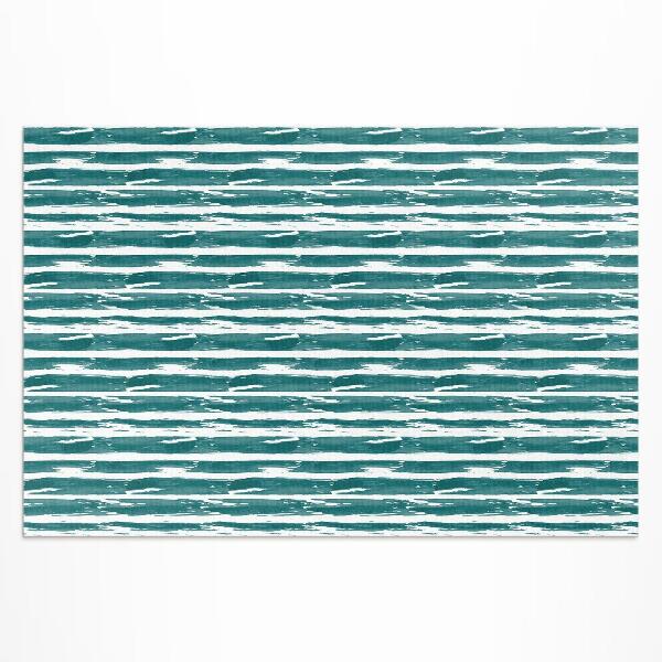 Tapis vinyle d’extérieur Motif abstrait peint avec des lignes