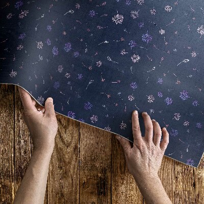 Tapis vinyle d’extérieur Petites fleurs sauvages bohèmes