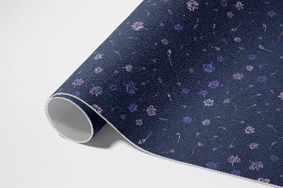 Tapis vinyle d’extérieur Petites fleurs sauvages bohèmes