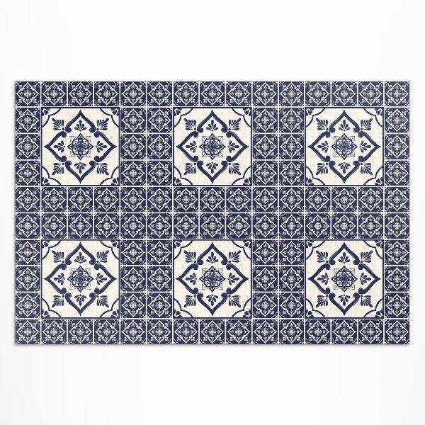 Tapis vinyle d’extérieur Carreaux décoratifs de style portugais