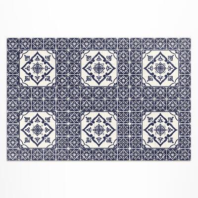Tapis vinyle d’extérieur Carreaux décoratifs de style portugais