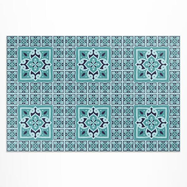 Tapis vinyle d’extérieur Carreaux décoratifs de style espagnol
