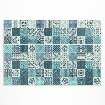 Tapis vinyle d’extérieur Carreaux décoratifs en mosaïque à motifs