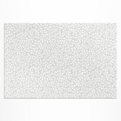 Tapis vinyle d’extérieur Petites branches, style bohème délicat
