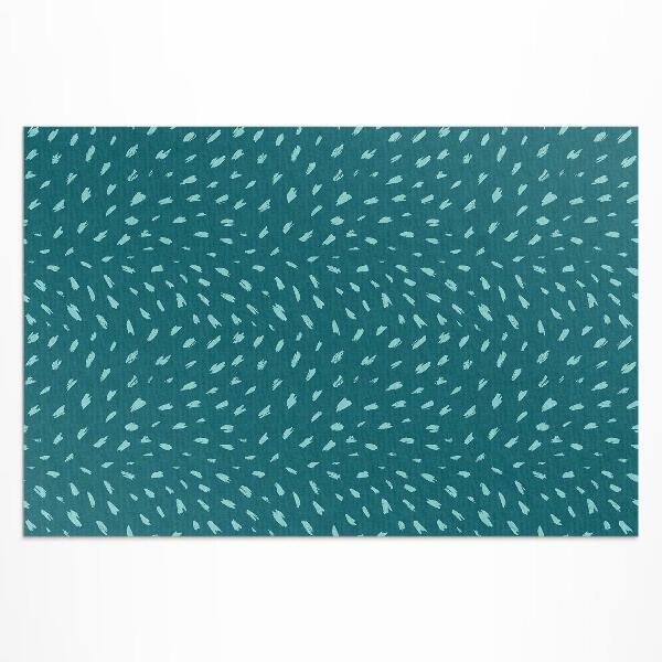 Tapis vinyle d’extérieur Abstraction de taches irrégulières