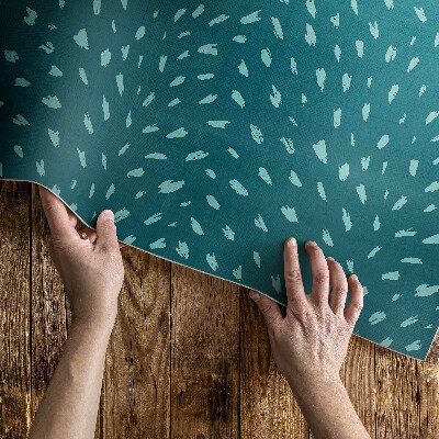 Tapis vinyle d’extérieur Abstraction de taches irrégulières