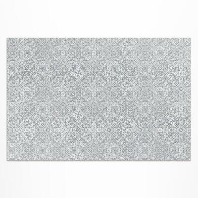 Tapis vinyle d’extérieur Détails décoratifs en mosaïque fine