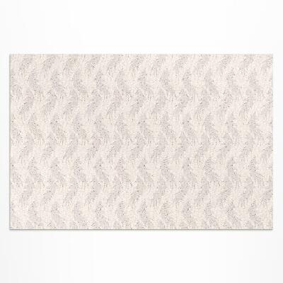 Tapis vinyle d’extérieur Feuilles délicates aux couleurs sobres