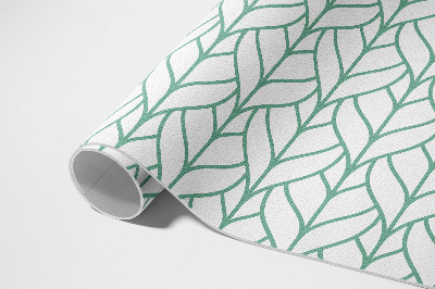 Tapis vinyle d’extérieur Motif minimaliste de feuilles linéaires