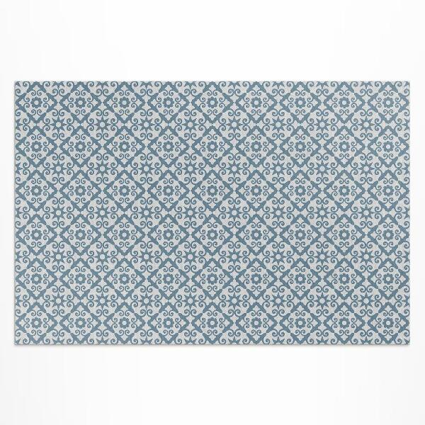 Tapis vinyle d’extérieur Carreaux décoratifs en mosaïque ornementale