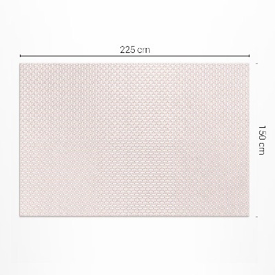 Tapis vinyle d’extérieur Une petite mosaïque aux couleurs pastel