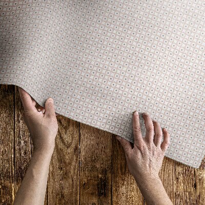 Tapis vinyle d’extérieur Une petite mosaïque aux couleurs pastel