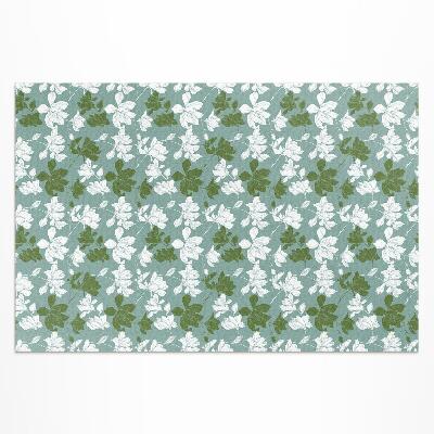 Tapis vinyle d’extérieur Motif floral subtil