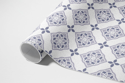 Tapis vinyle d’extérieur Carreaux décoratifs à motif élégant