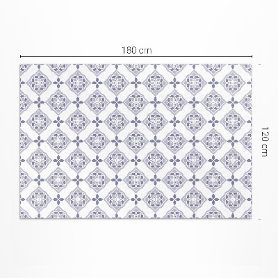 Tapis vinyle d’extérieur Carreaux décoratifs à motif élégant