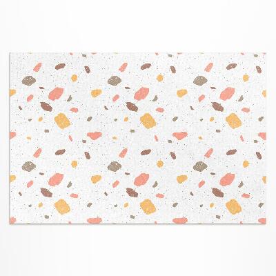 Tapis vinyle d’extérieur Dalle en grès pastel