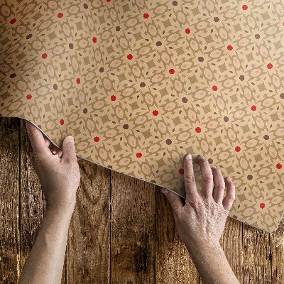 Tapis vinyle d’extérieur Design oriental style persan