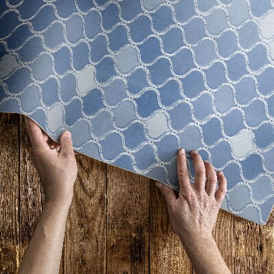 Tapis vinyle d’extérieur Mosaïque méditerranéenne délicate