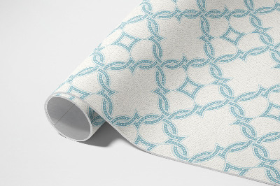 Tapis vinyle d’extérieur Carreaux décoratifs en tissage de chaîne