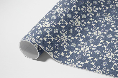 Tapis vinyle d’extérieur Petits ornements dans un style élégant