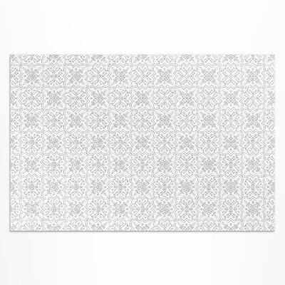 Tapis vinyle d’extérieur Belle décoration dans un style élégant