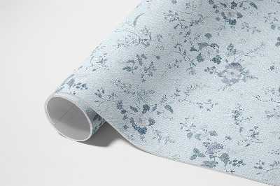 Tapis vinyle d’extérieur Fleurs subtiles peintes dans la prairie