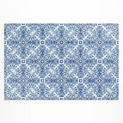 Tapis vinyle d’extérieur Carreaux ornementaux portugais