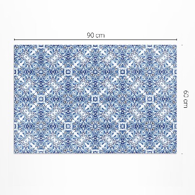 Tapis vinyle d’extérieur Carreaux ornementaux portugais