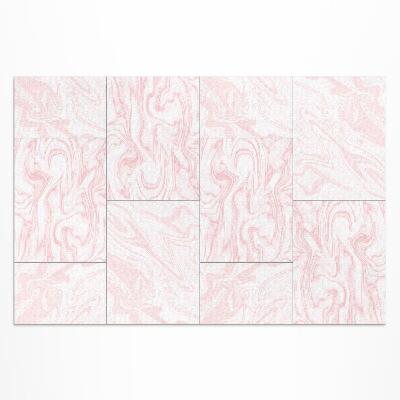 Tapis vinyle d’extérieur Carreaux de pierre abstraits en marbre